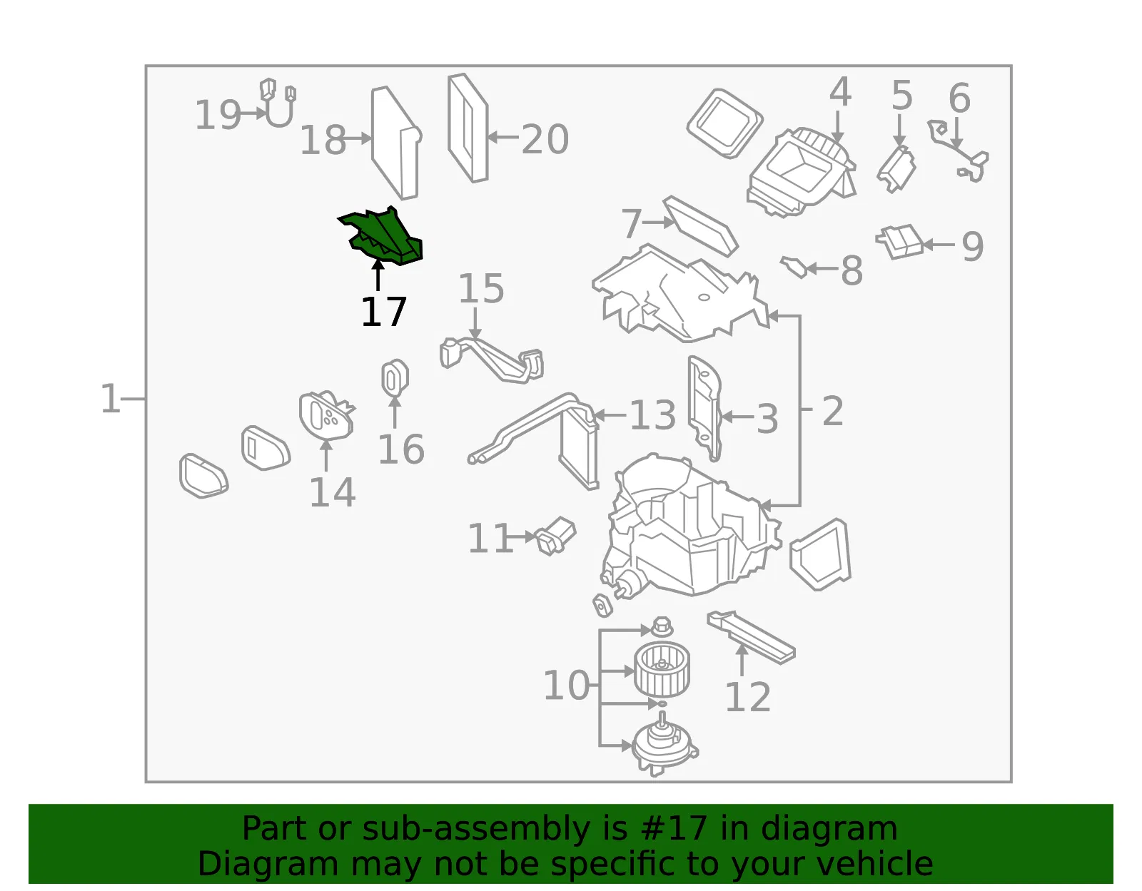 A/C Expansion Valve Grommet - Mazda (ne5161j39) - view 2