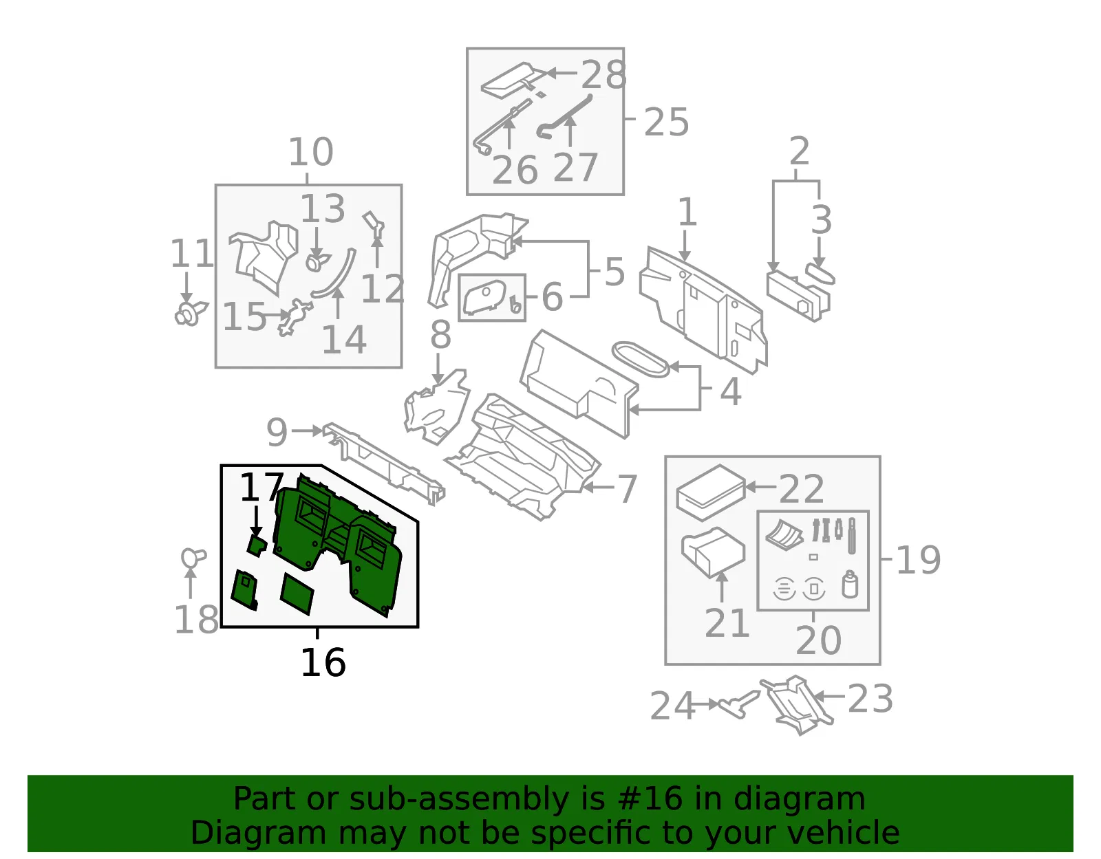 Partition Panel - Mazda (ne526878xj02) - view 2