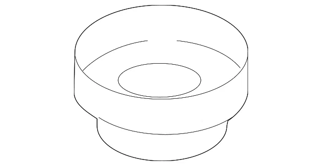 Radio Antenna Base Spacer - Mazda (nh1866a3z)