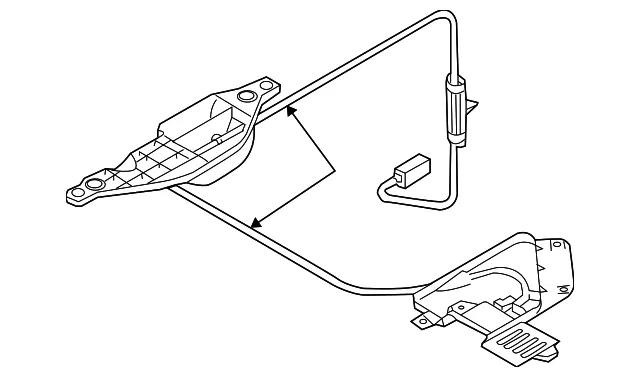 Antenna Cable - Mazda (nh2066940c)