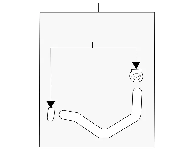 Water Hose - Mazda (px0415186a)