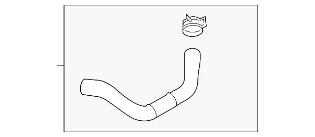 Coolant Hose - Mazda (PXNS-15-18X)