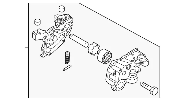 Oil Pump - Mazda (pe0114100a)