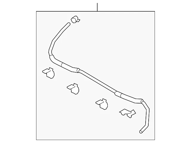 Upper Hose - Mazda (pe0715380)