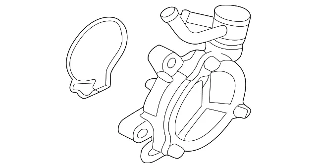 Vacuum Pump - Mazda (pe0718g00b)