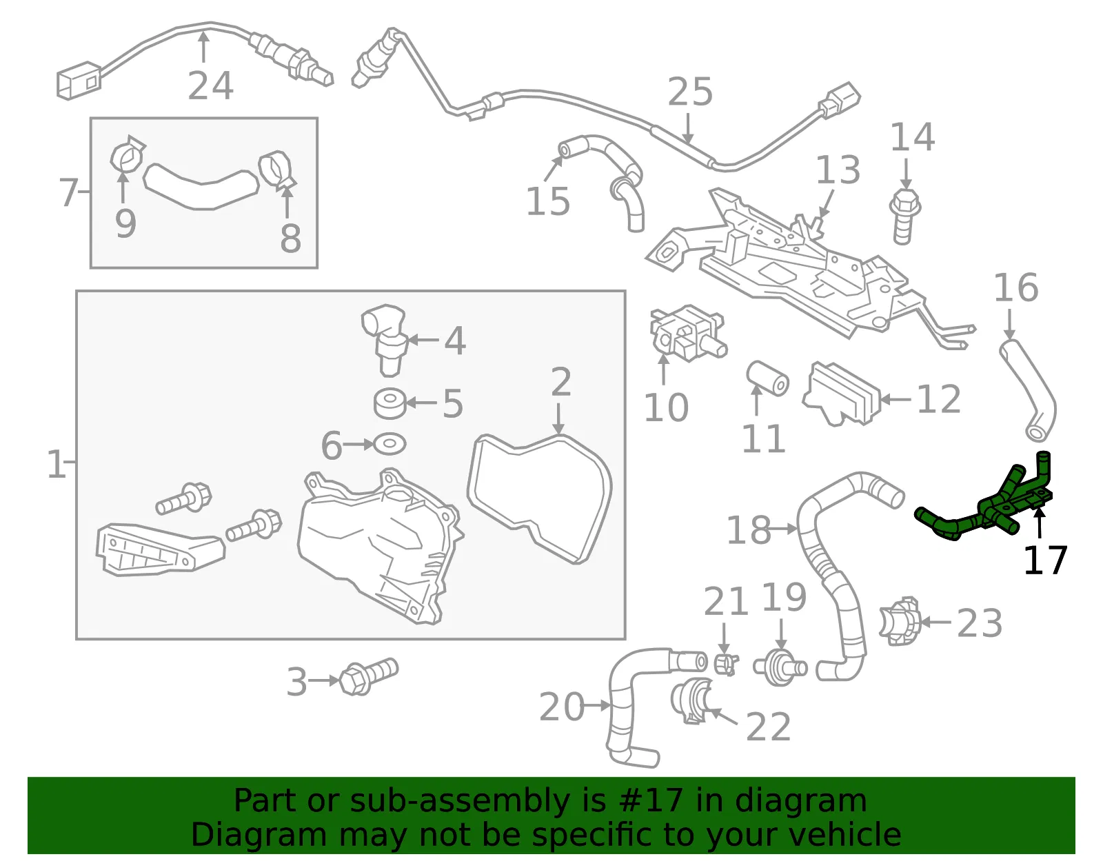 Vacuum Line - Mazda (px1p2044y) - view 2