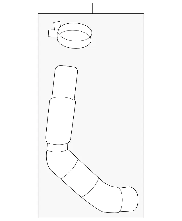 Inter-Cooler Hose - Mazda (px4j1573y)