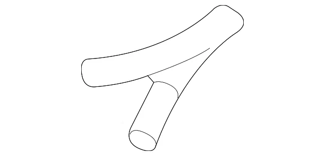 Vacuum Hose - Mazda (py8v20343a)