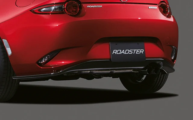 Aero Kit - Rear Diffuser - Brilliant Black - Mazda (qnde50360apz)