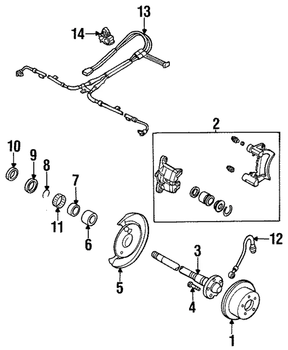 Bearing - Mazda (s10h26151mv)
