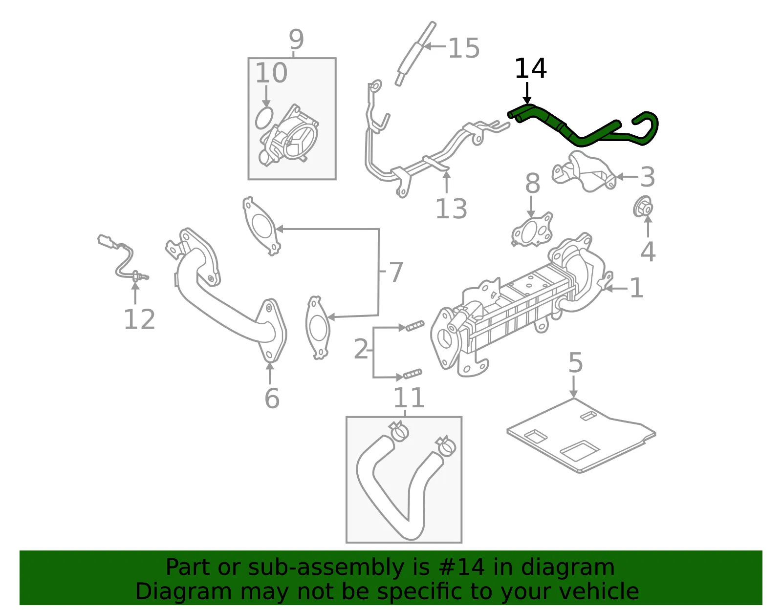 Air Tube - Mazda (sh022036x) - view 2