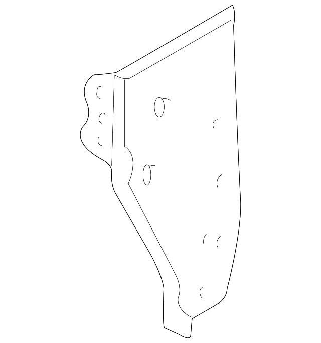 Tie Down Hook Reinforcement - Mazda (t0y15416z)