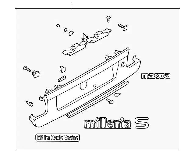 Finish Panel - Mazda (tc335085046)