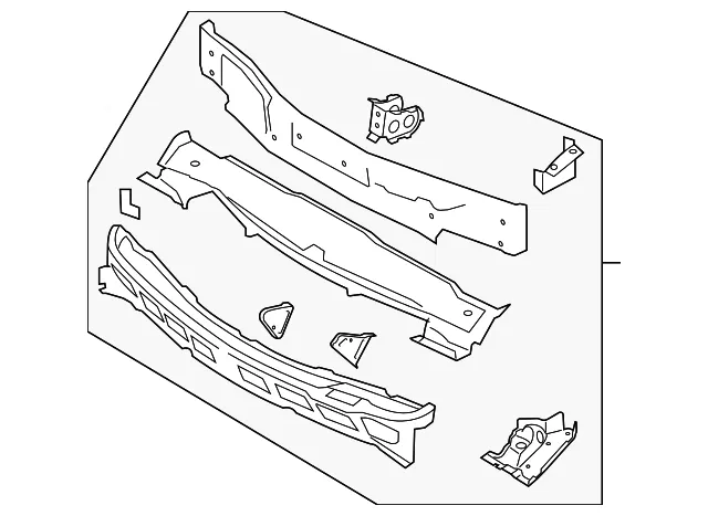 Cowl Top Panel - Mazda (td1153500j)
