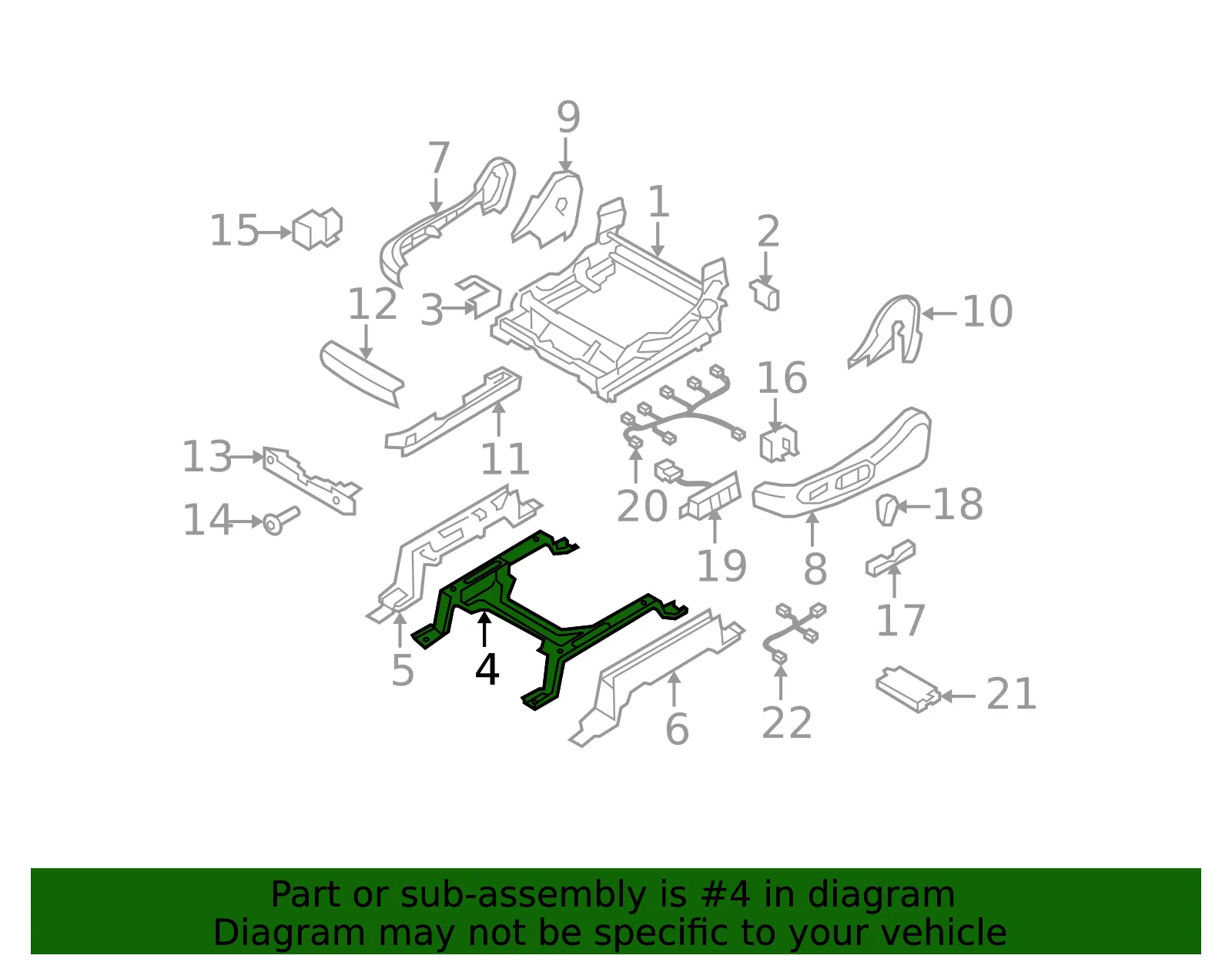 Mount Bracket - Mazda (td1188c50) - view 2