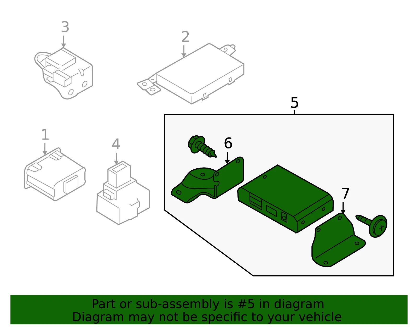 Radio Control Unit - Mazda (td7466drxa) - view 2