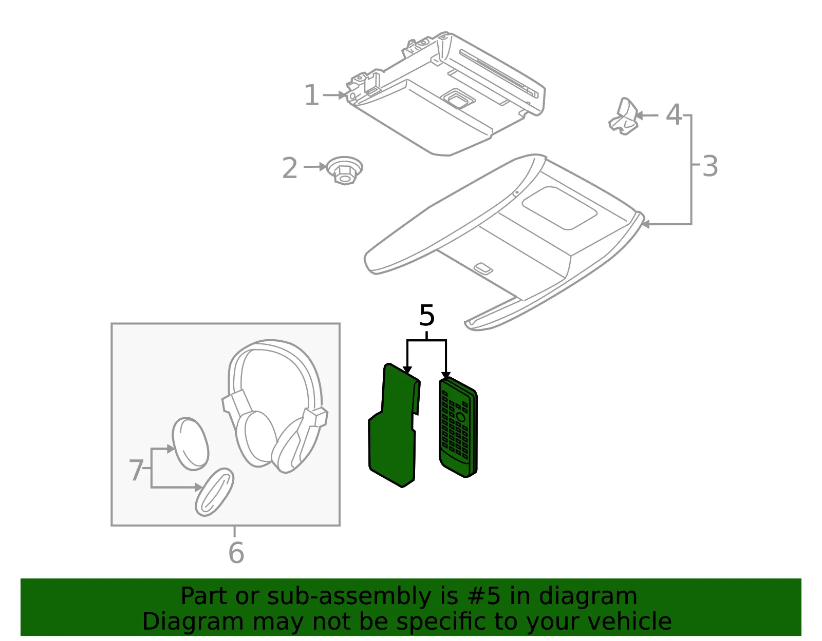 Remote Control - Mazda (TD13-66-9L0) - view 3
