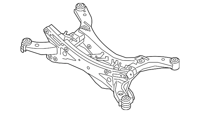 Cross-Member - Mazda (tk482880xc)