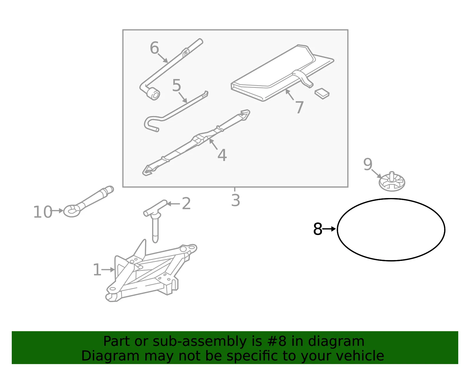 Insulator - Mazda (tk4856135) - view 2