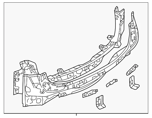 Rear Panel Assembly - Mazda (tky97075z)