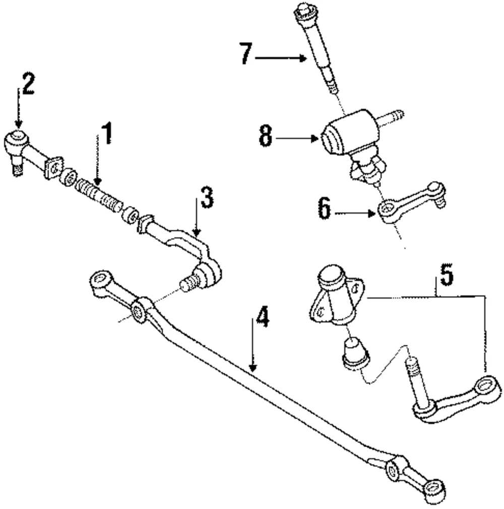 Pitman Arm - Mazda (ub3932220a)