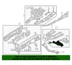 Frame Side Member Reinforcement - Mazda (va4053381) - view 4
