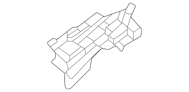 Cowl Panel Reinforcement - Mazda (va4053577)