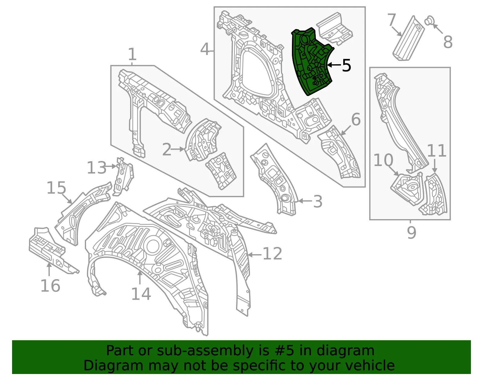 Corner Panel - Mazda (va4071480) - view 2