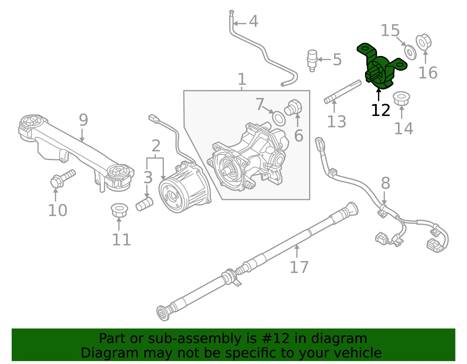 Mount - Mazda (va412869xa) - view 2