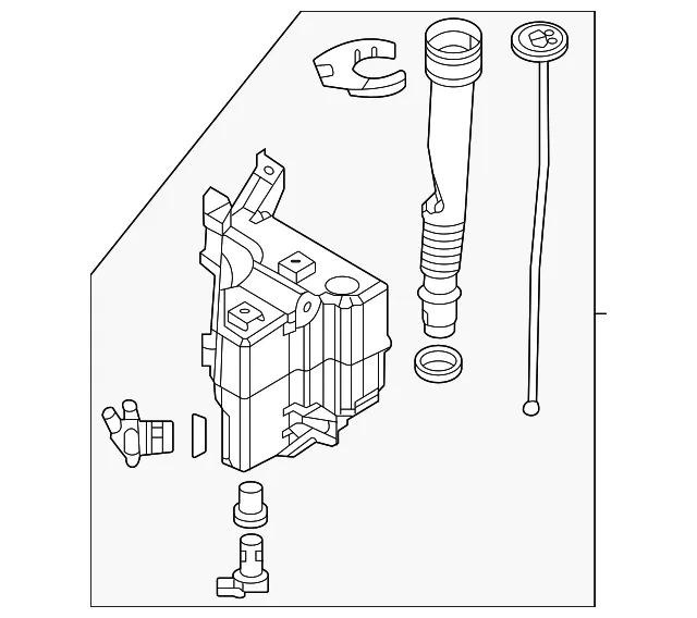 Washer Fluid Reservoir - Mazda (va4567480)