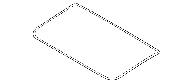 Sunroof Seal - Mazda (va4569825)