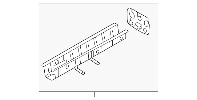 Rail End - Mazda (vay05481x)