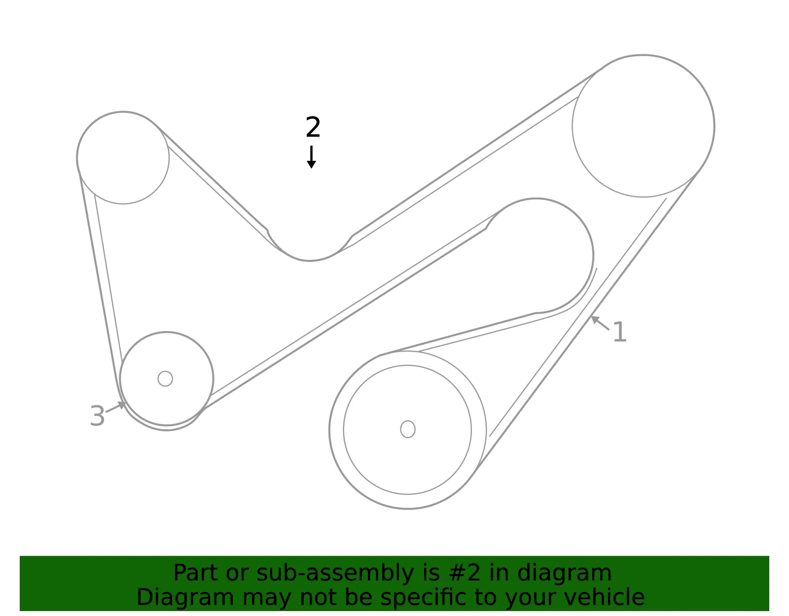 Accessory Drive Belt Tensioner Assembly - Mazda (yf0915980)