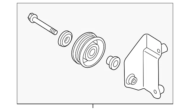 Pulley Assembly - Mazda (z60115930a)