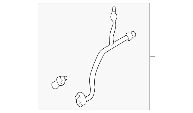 A/C Pipe - Mazda (zzc161465)