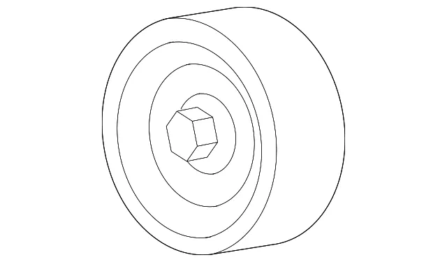 Idler Pulley - Mazda (zzc215970)