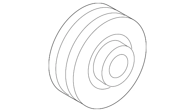 Pulley - Mazda (zzca11371a)