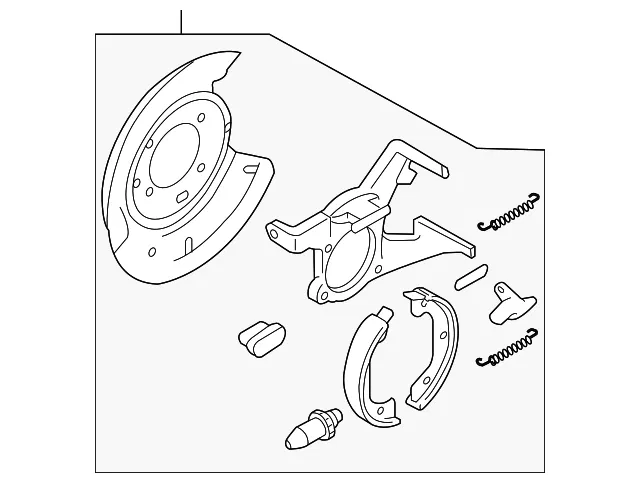Backing Plate - Mazda (zzca4438z)