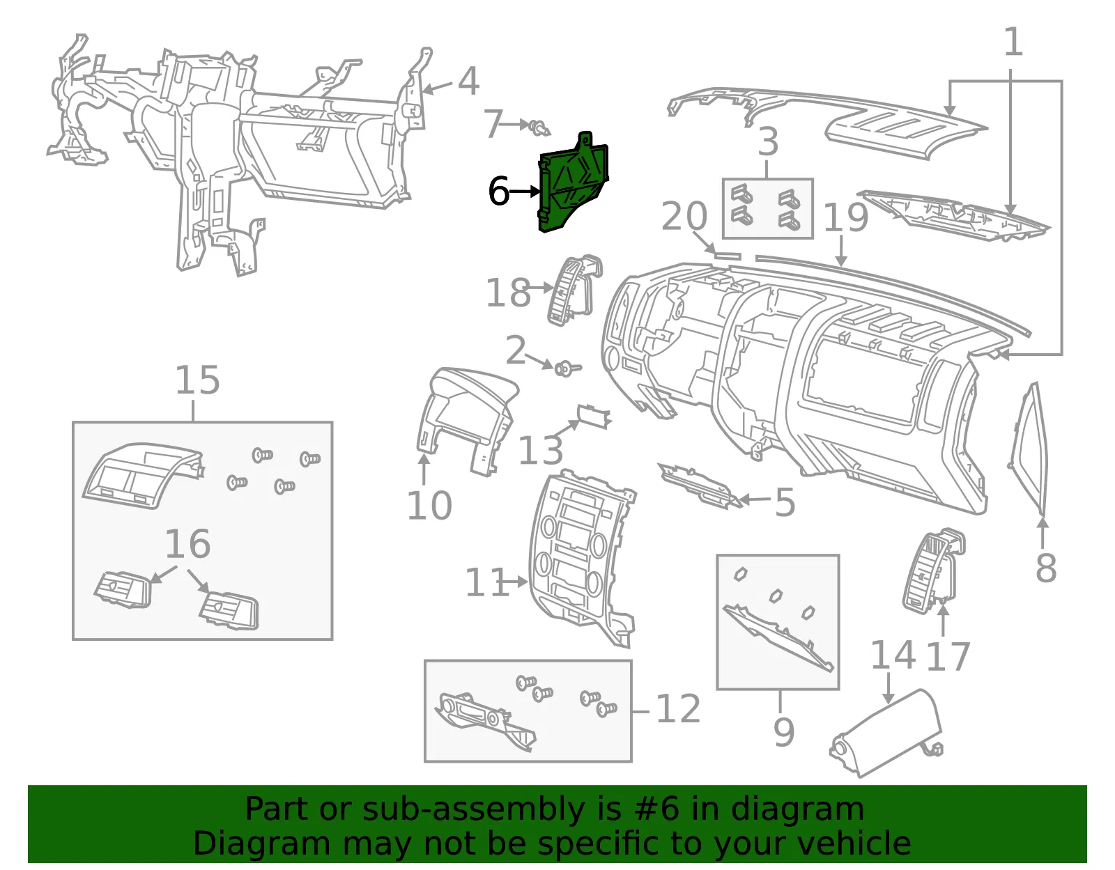 Side Cover - Mazda (zzca64230a05) - view 2