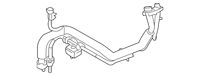 A/C Hose Assembly - Mazda (zzcd61462)