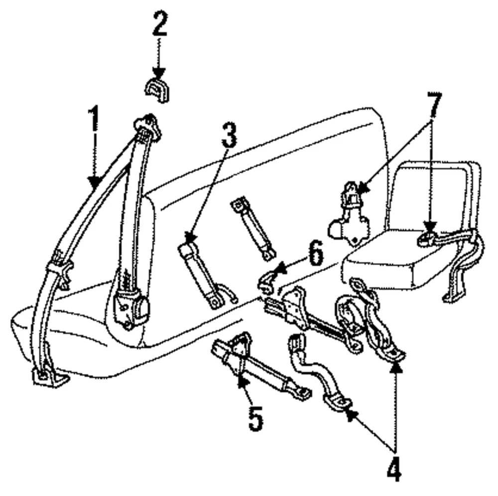 Belt - Mazda (zzm55790007)
